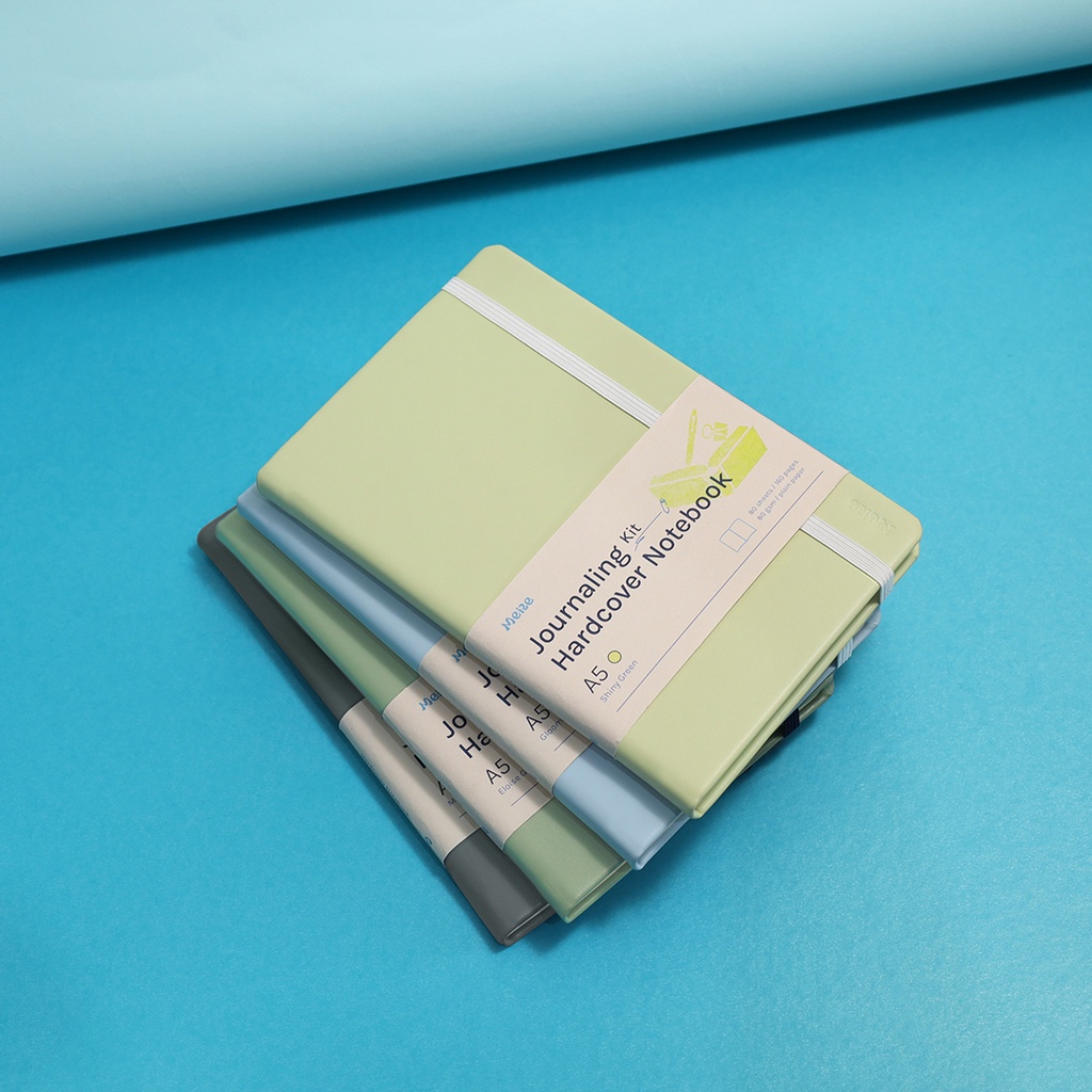 

Journal Note Book Hardcover A5, Buku Agenda, Jurnal, Diary [Pre Order] - Aeron Black, Admiral Blue, Glooms Blue - Dotted & Grid Paper