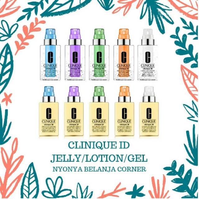 (BPOM) CLINIQUE Clinique iD/Set Pelembab dan Serum Clinique / Pelembab/ Serum Clinique