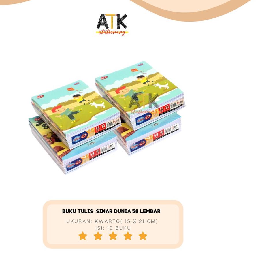 

Trend - Buku Tulis Sinar Dunia 58 Lembar Sidu atk
