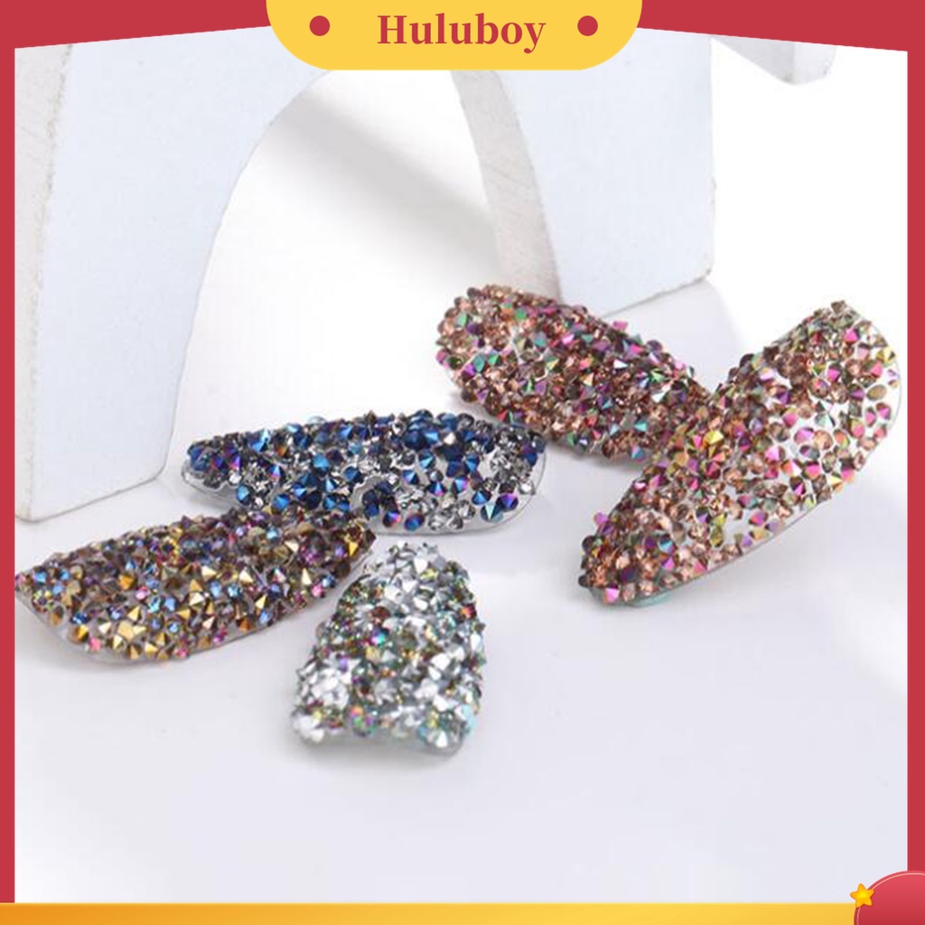 Huluboy Huluboy♡ 1440pcs Glitter Kuku Berkilau Ramah Lingkungan Untuk Membuat Perhiasan
