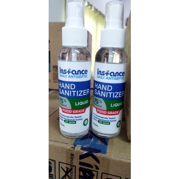 HAND SANITIZER INSTANCE 100 ML