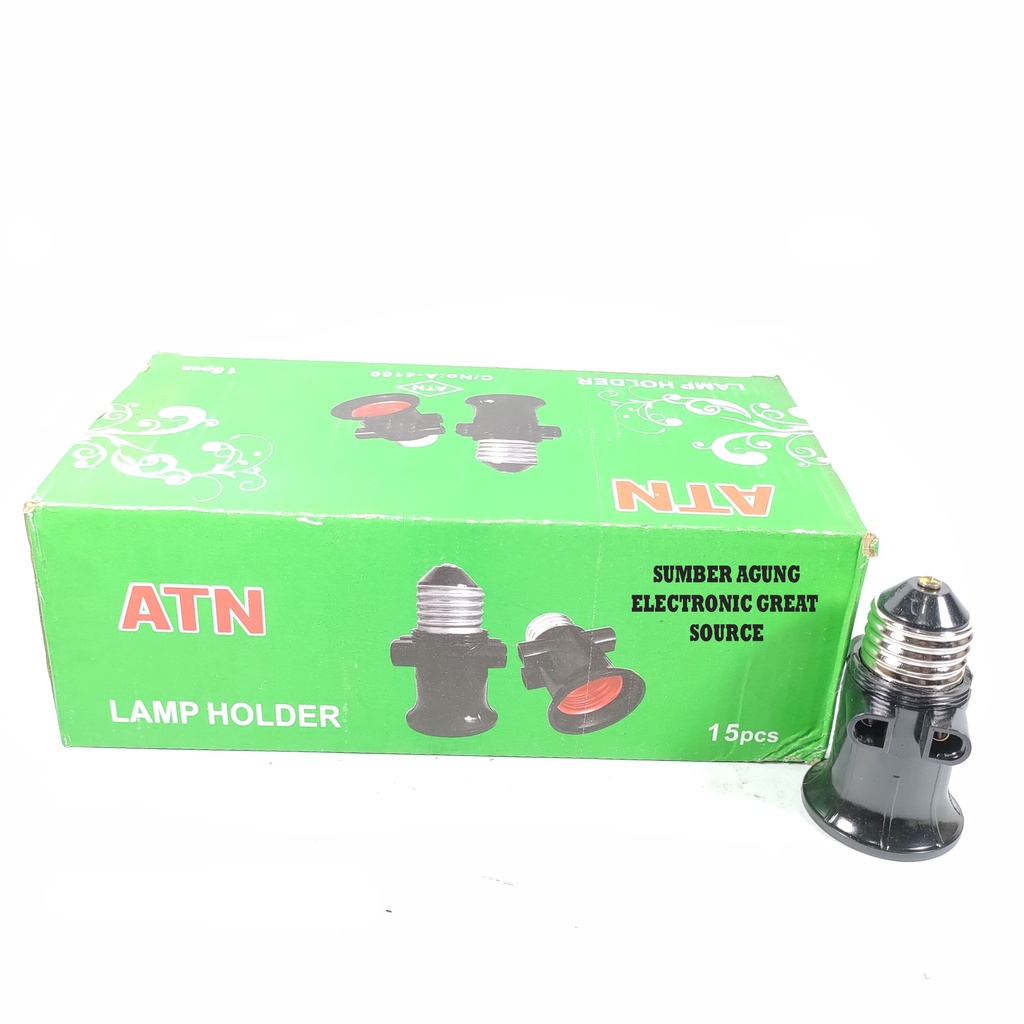 Fiting Kombinasi A4100 Fitting Lampu Cok Listrik Caping Kecil Cocok Luar Ruangan