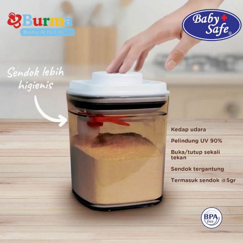 Baby safe premium milk powder container - kontainer susu