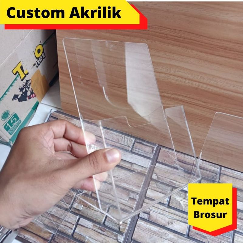 

Tempat Brosur / Tent Holder / Tent Card / Akrilik Display