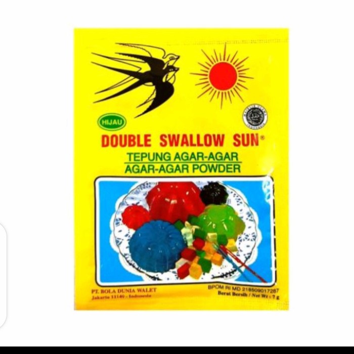 

Agar agar swallow sun 7gr