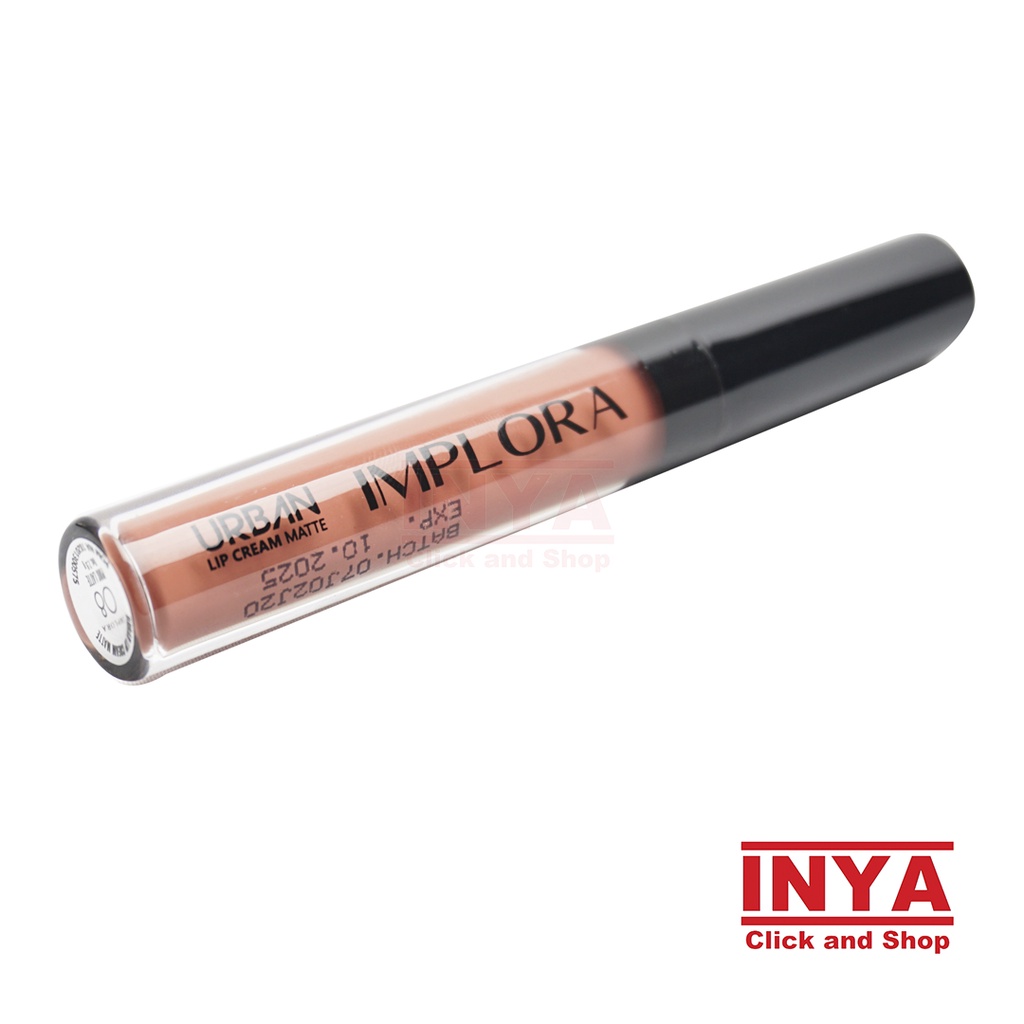 IMPLORA URBAN LIP CREAM MATTE 08 PINK LATTE 2.9gr