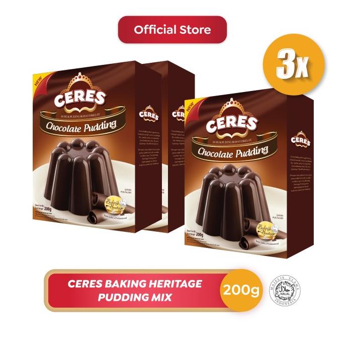 

Ceres Baking Heritage Puding Mix 200 g - 3 Pcs