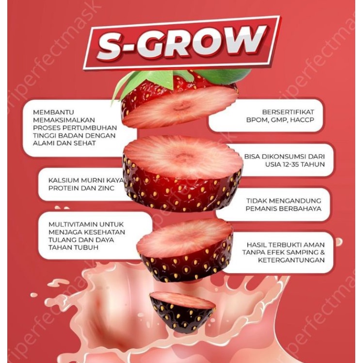 SGROW Susu Peninggi Badan Suplemen Badan Terbaik dan TERPERCAYA