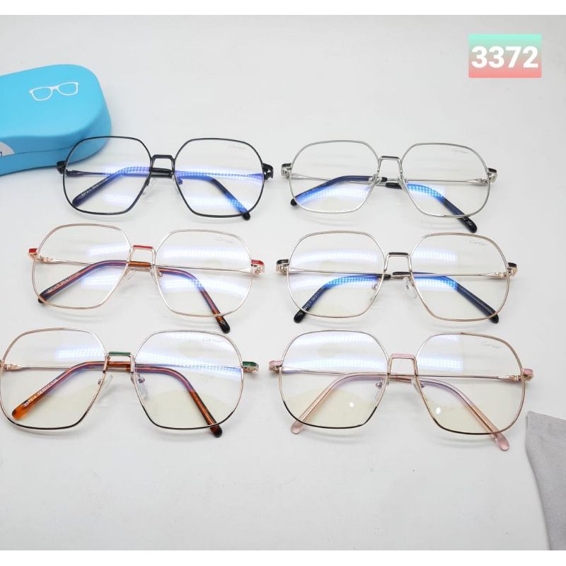 KACAMATA wanita 3372 gratis lensa photocromic minus/plus/clynder/anti radiasi