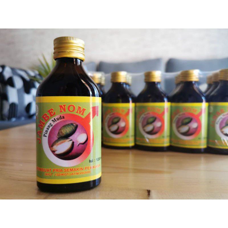 Jamu Herbal Pria Pinang Muda JAMBE NOM ORIGINAL