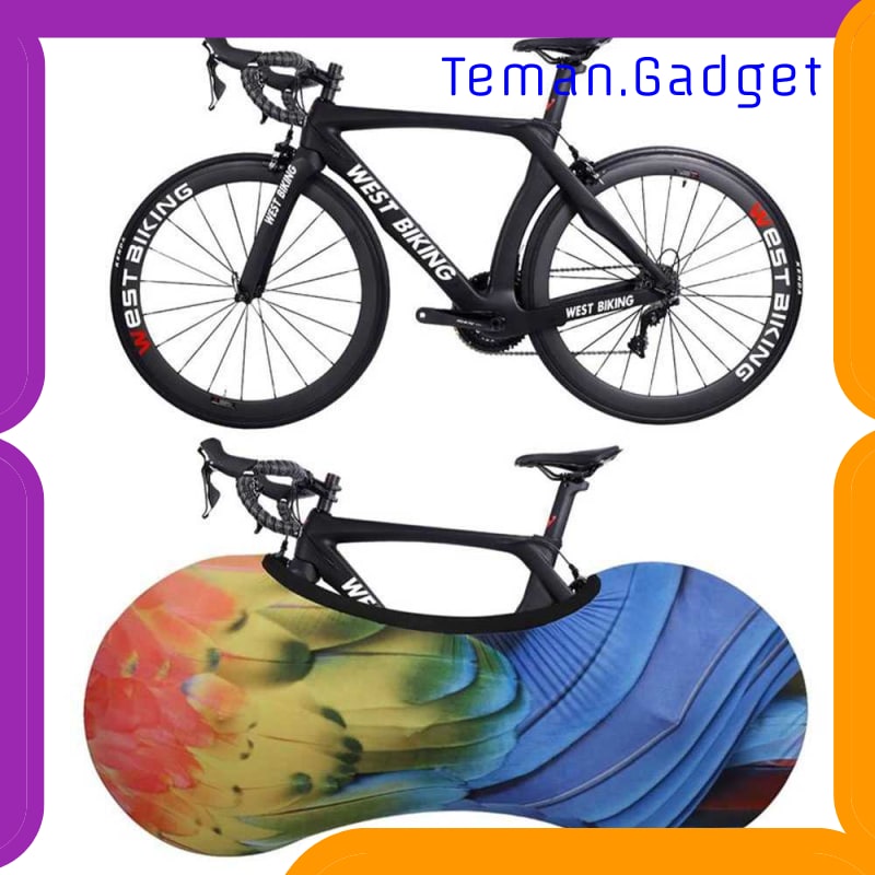 TG-IB719 WEST BIKING COVER SARUNG PELINDUNG SEPEDA ANTI-DUST 150 CM - 355G