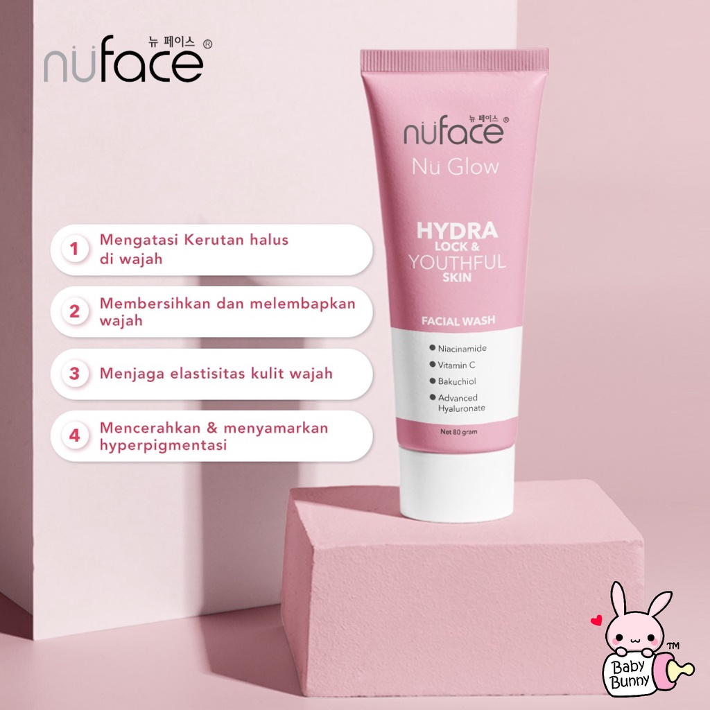 ❤ BELIA ❤ NUFACE Nu Glow Skincare | Toner | Face Serum | Facial Wash | Sunscreen | BPOM