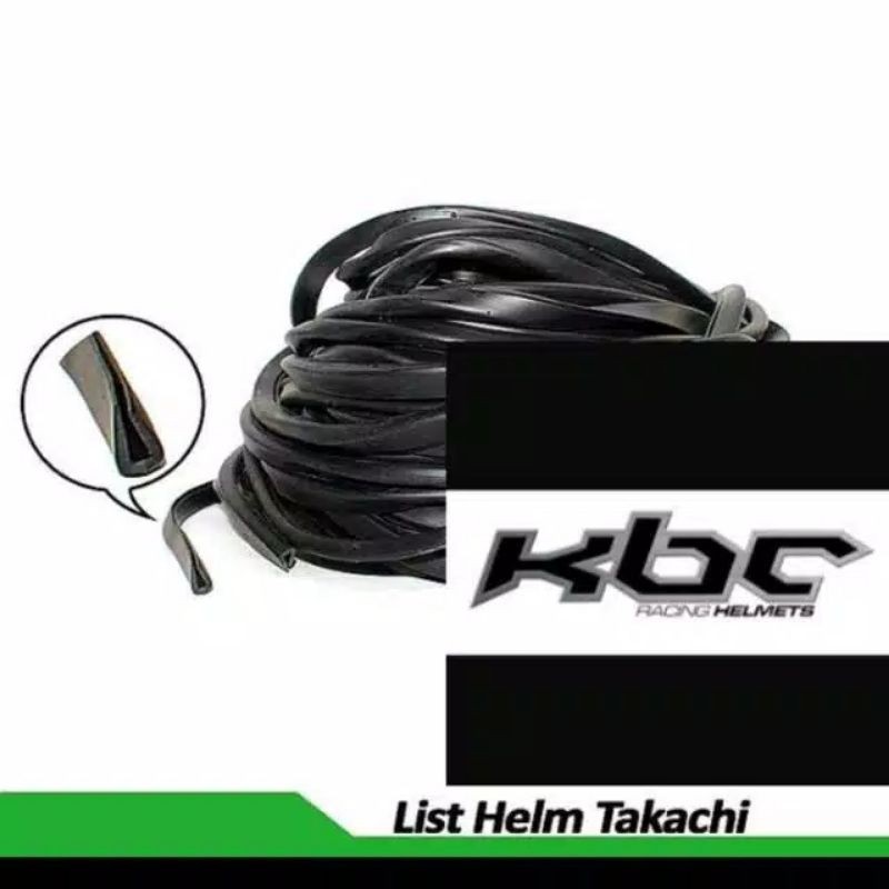 List Karet helm universal 1 meter