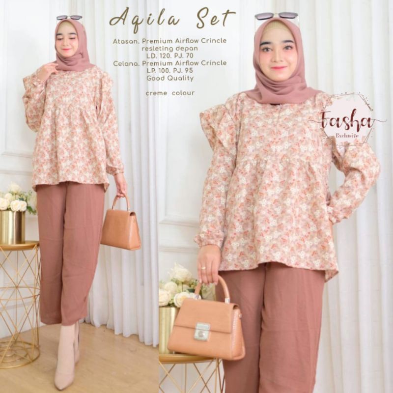 (NEW)SETELAN WANITA SET//AQILA SET MEDIRA//NABILA//ZALORA /BY FASHA