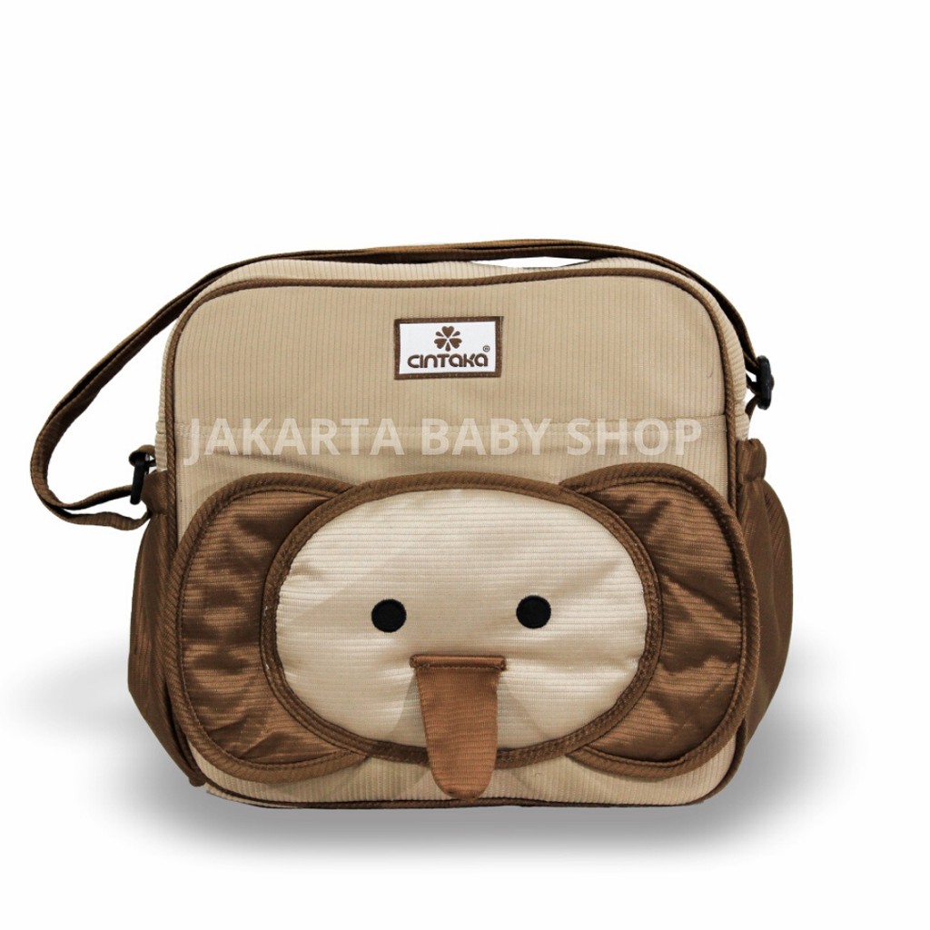 TAS BAYI MEDIUM SERI GAJAH SAKU APLIKASI CINTAKA TCT2251