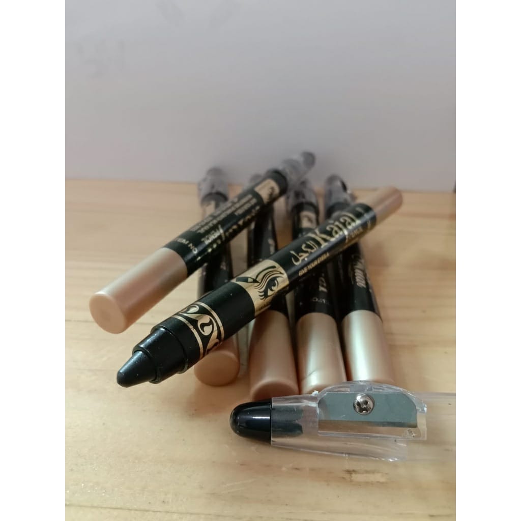 Celak Kajal pensil saudi/eyeliner pensil saudi WATERPROOF | KAJAL PENCIL TUTUP SERUTAN IMPORT SAUDI ORIGINAL