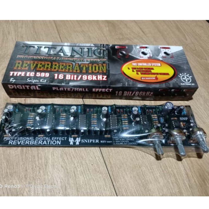 Kit echo Reverb Nyess 5 ic pt 2399 Titanic