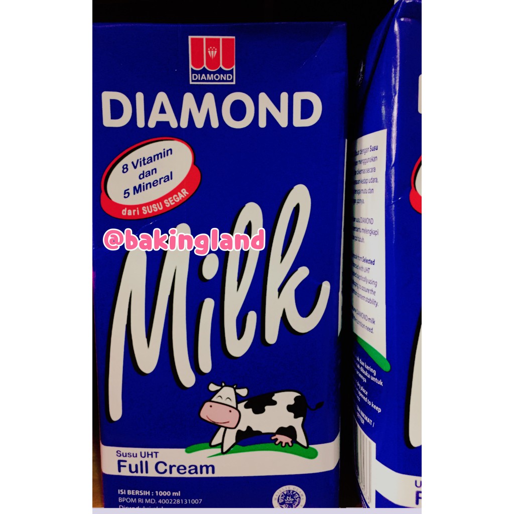 

Susu UHT Diamond 1 Liter retail