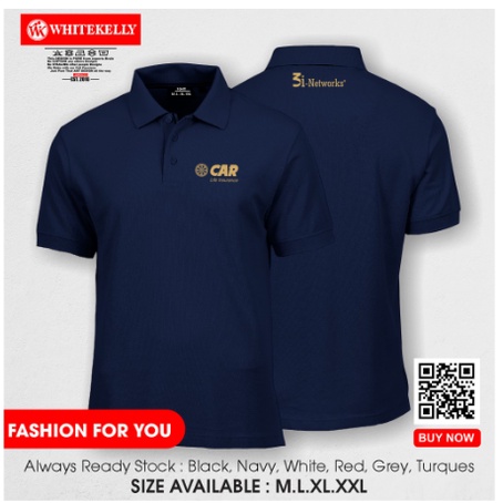 Poloshirt Polo Kaos Baju Kerah CAR LIFE INSURANCE 3I NETWORKS ASURANSI Terlaris Termurah-RS
