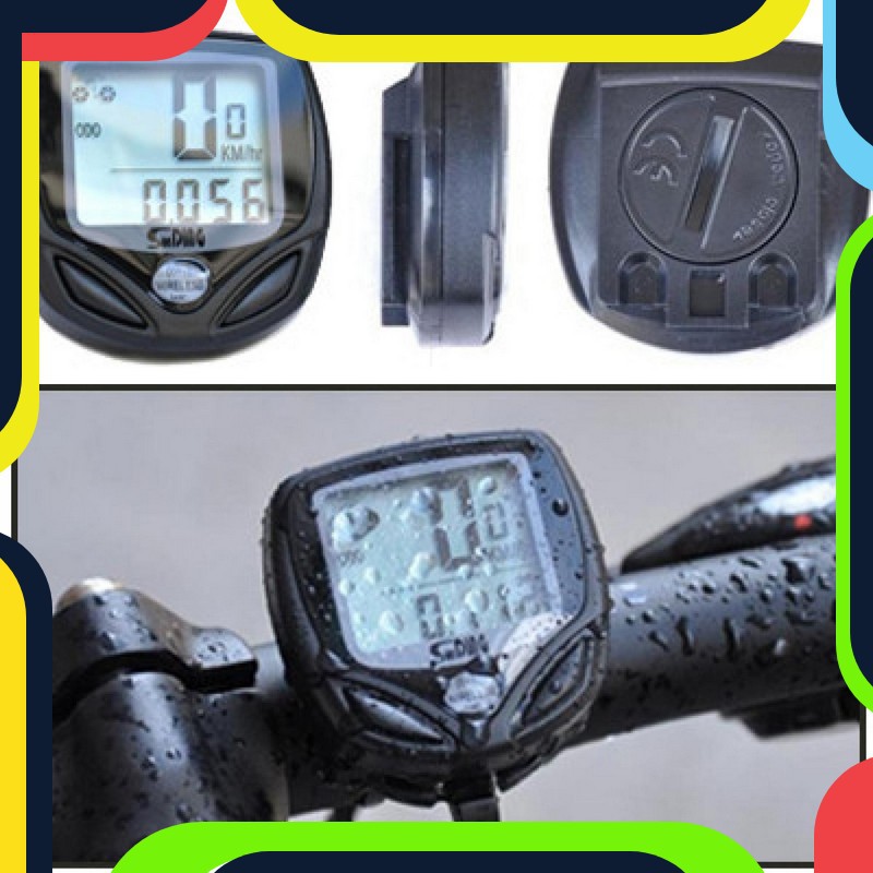 Bayar Ditempat Speedometer Sepeda Wireless Display LCD - SD-548C