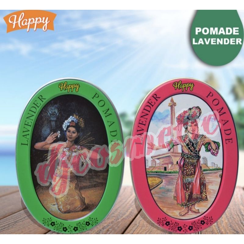 Happy Lavender Pomade | Minyak Rambut 65gr