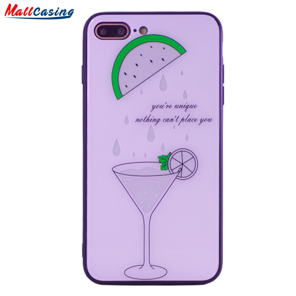 MallCasing - Samsung J2 Prime | Samsung J7 Prime Ultra Violet Glass Case Glow In The Dark