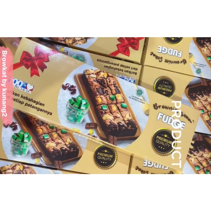 

Kunang Kunang 22 Browkat Brownies Sekat Fudge / KunangKunang22 Bronis