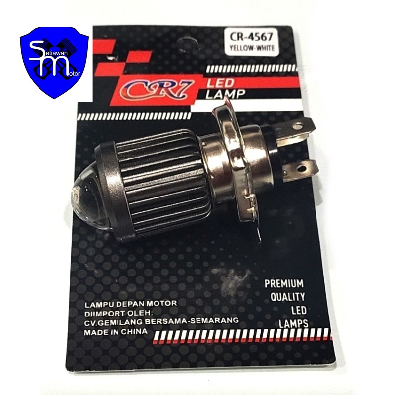 BOHLAM LAMPU XENON H4 4567 CR7 VIXION