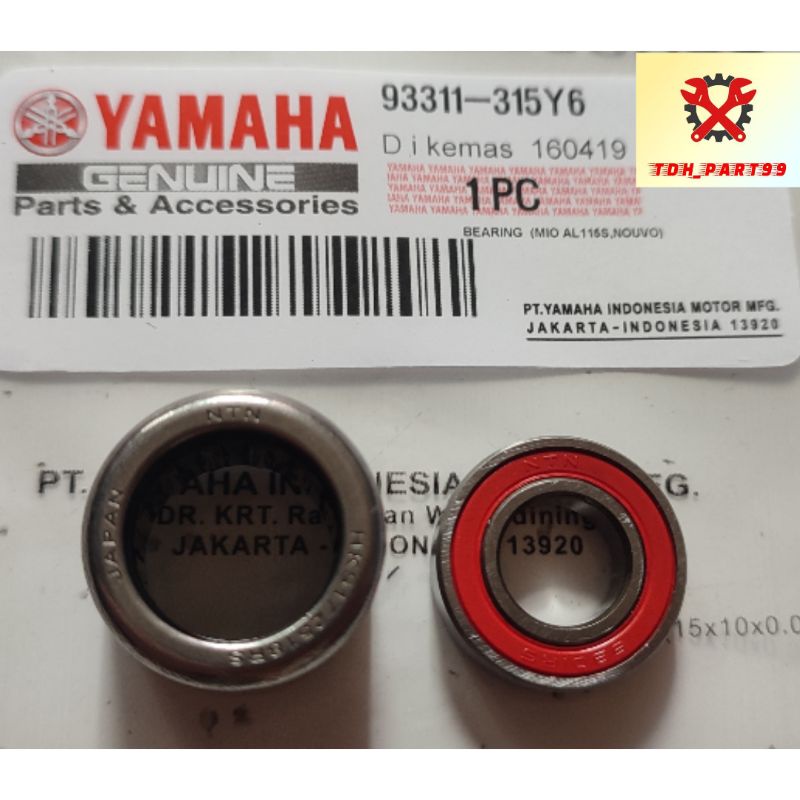 BEARING CVT-LAHER BAMBU POLLY CVT SET MIO KARBU-SOUL KARBU-FINO KARBU