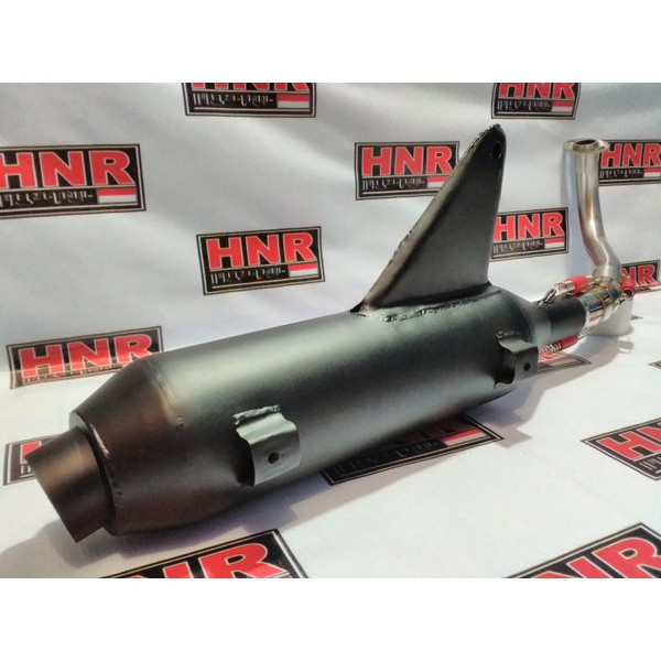 Knalpot Tsukigi untuk motor Vario, Mio, Beat, Spin, Scoopy dll