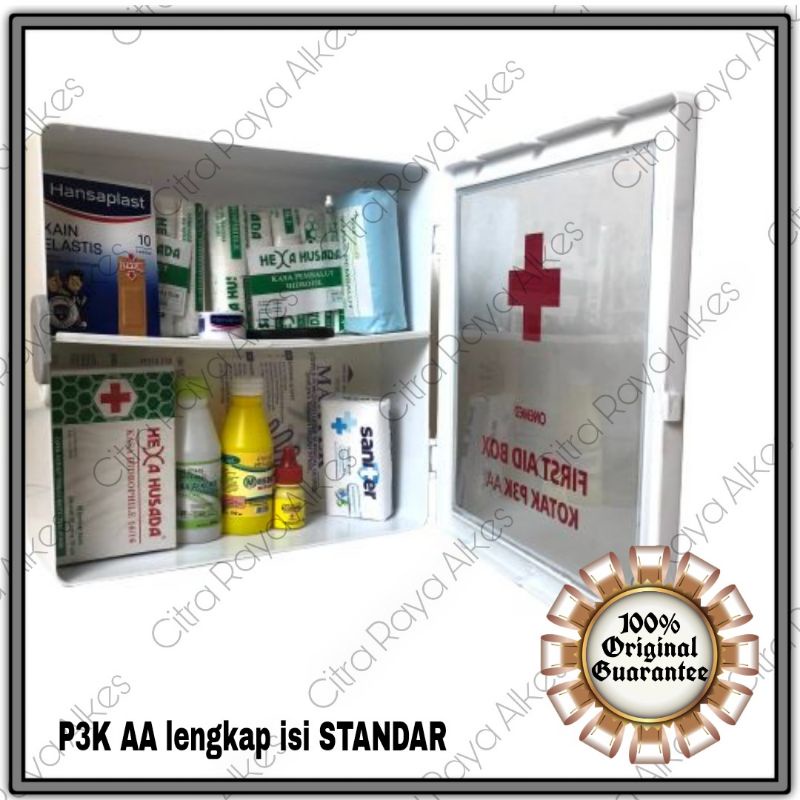 Paket Kotak P3K Lengkap - Isi Standar & Praktis