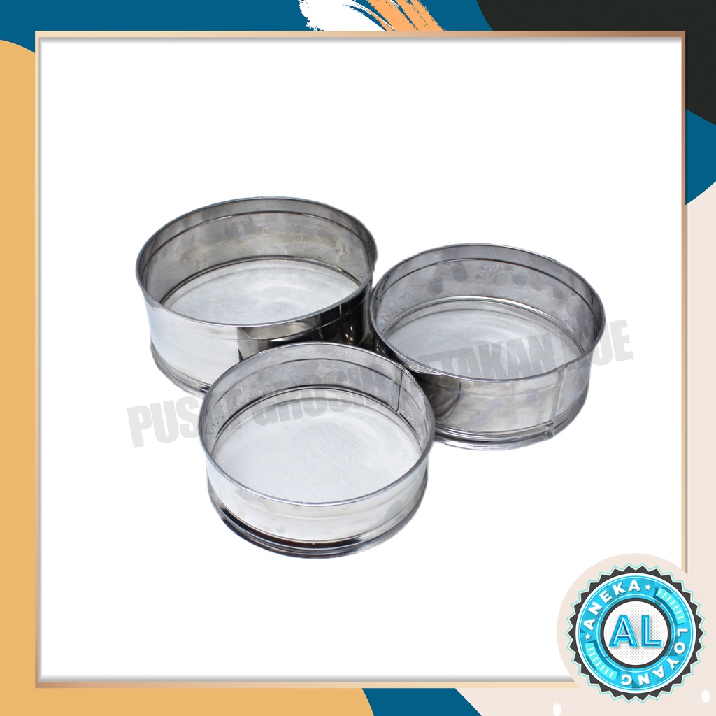Ayakan Tepung/ Saringan / Ayakan Terigu 3 varian Ukuran