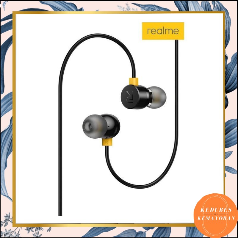 Headset Realme MA10 Buds Hitam / In-ear Earphone realme buds [KK]