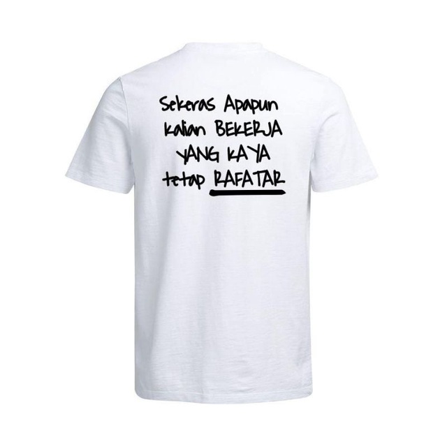 Jual Kaos Kata2kaos Rafatarkaos Sultan Shopee Indonesia