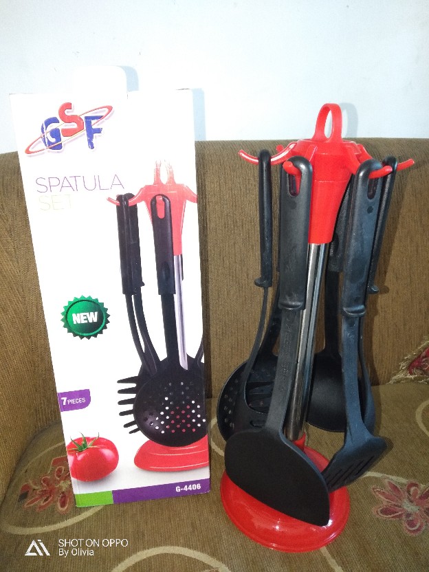 Spatula Set 7 Pcs Peralatan Masak Gsf-4406 Utensil Set Gsf 4406