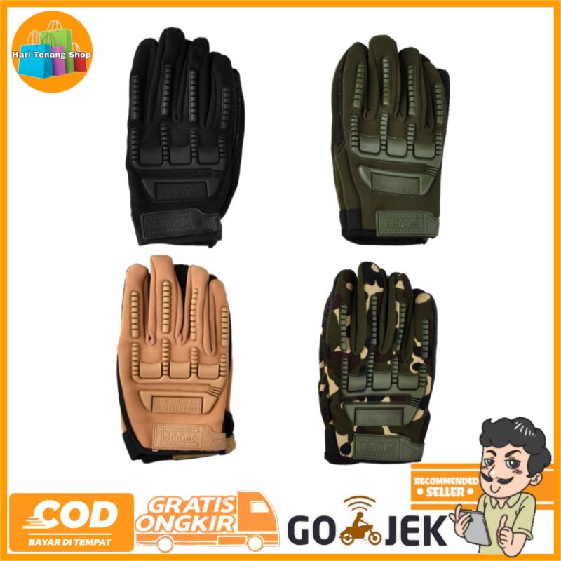 Sarung Tangan impeck full sarung tangan  Mechanix Gloves Full Finger Sarung Tangan Sepeda Motor