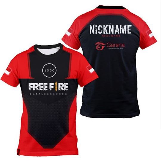  Desain Baju Esport Polos  Free Fire