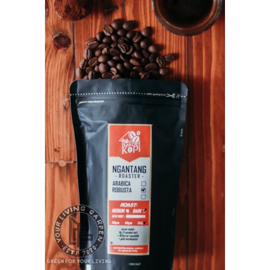 

OBK (Omah Bakoel Kopi). Good Stuff PREMIUM Robusta, Biji Kopi dalam Kemasan 250gram.