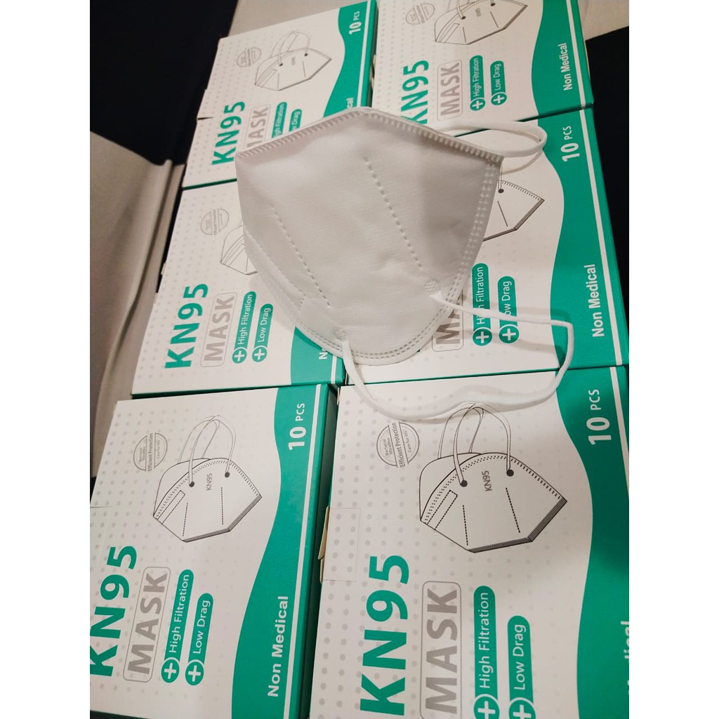 KN95 Protective Mask 5 Layer Non Medical Masker Non Medis 1 Box @10PCS - KN95NM