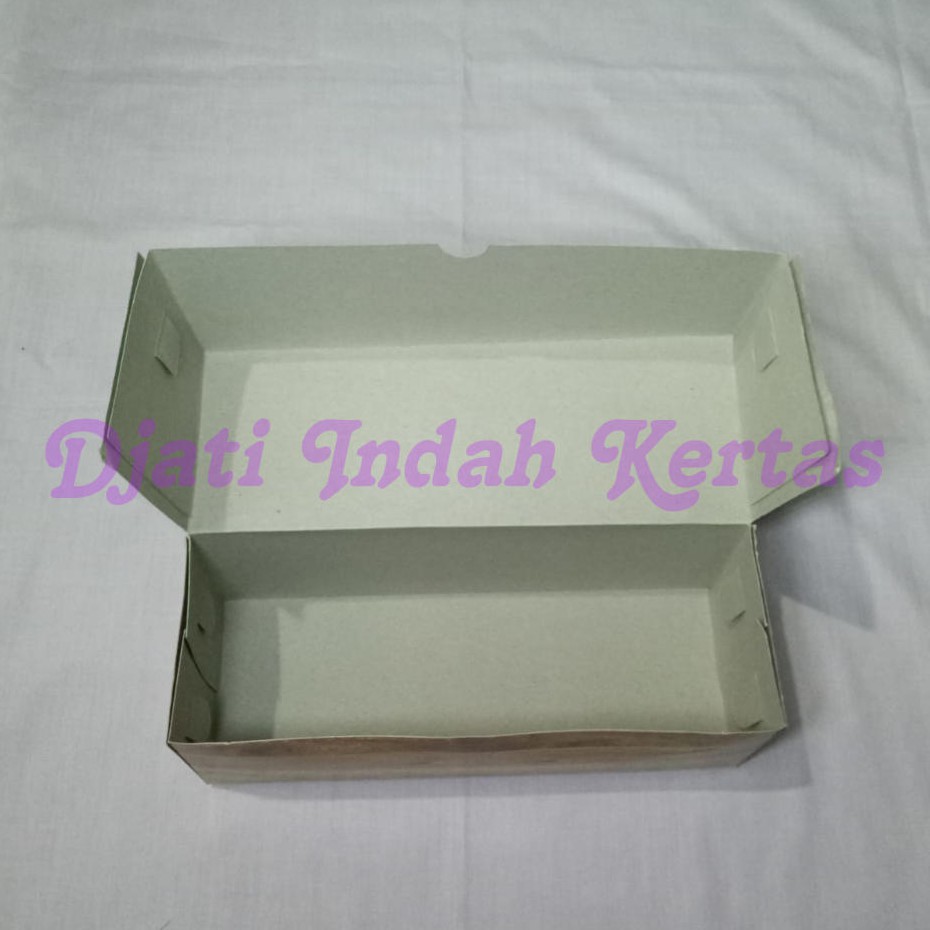 DISKON !!! Dus Kemasan Kekinian Roti Gulung / Kardus Roti Gulung Uk. 25 x 9 x 8.5 Isi 50 pcs