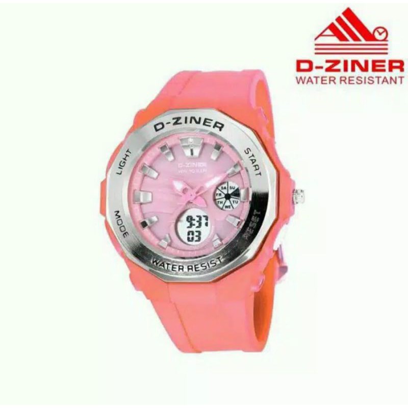 JAM TANGAN WANITA DZINER 8176 RING SILVER DOFF