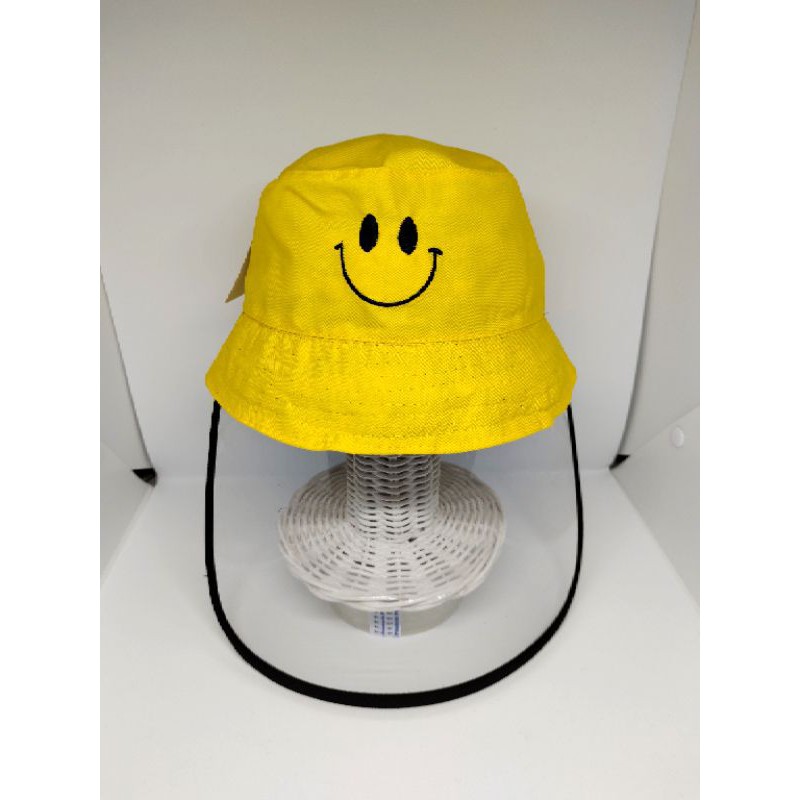 topi anak anti corona bucket hat anak topi bayi anti corona topi faceshield-28