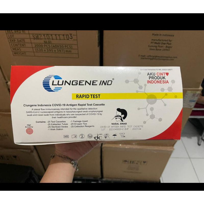 LUNGENE Rapid test MURAH