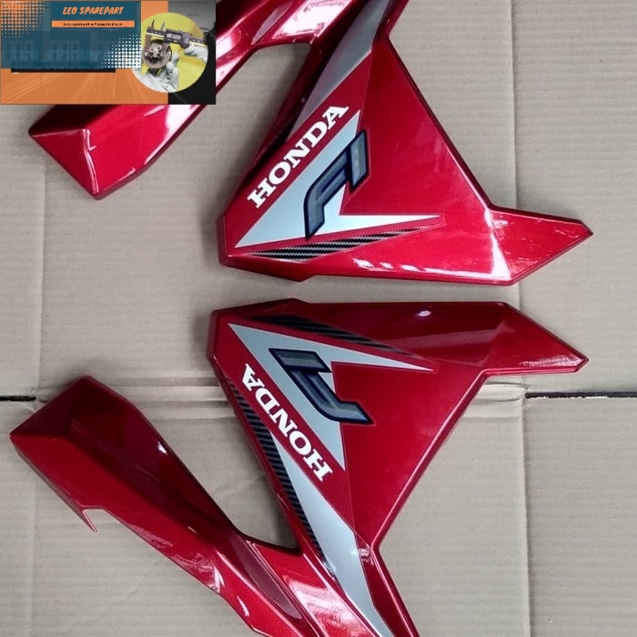 Cover Motor / cover sayap Motor vario 125 led merah maroon 2015