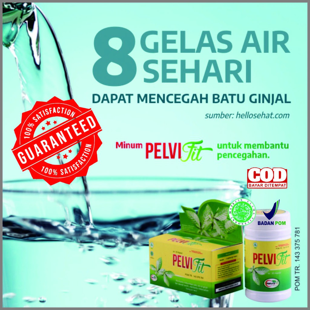 Pelvifit kapsul penghilang batu ginjal