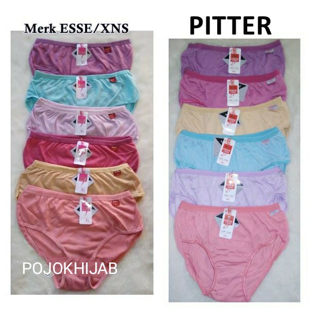 PROMO CD CELANA DALAM WANITA MURAH POLOS BAGUS ADEM #E01