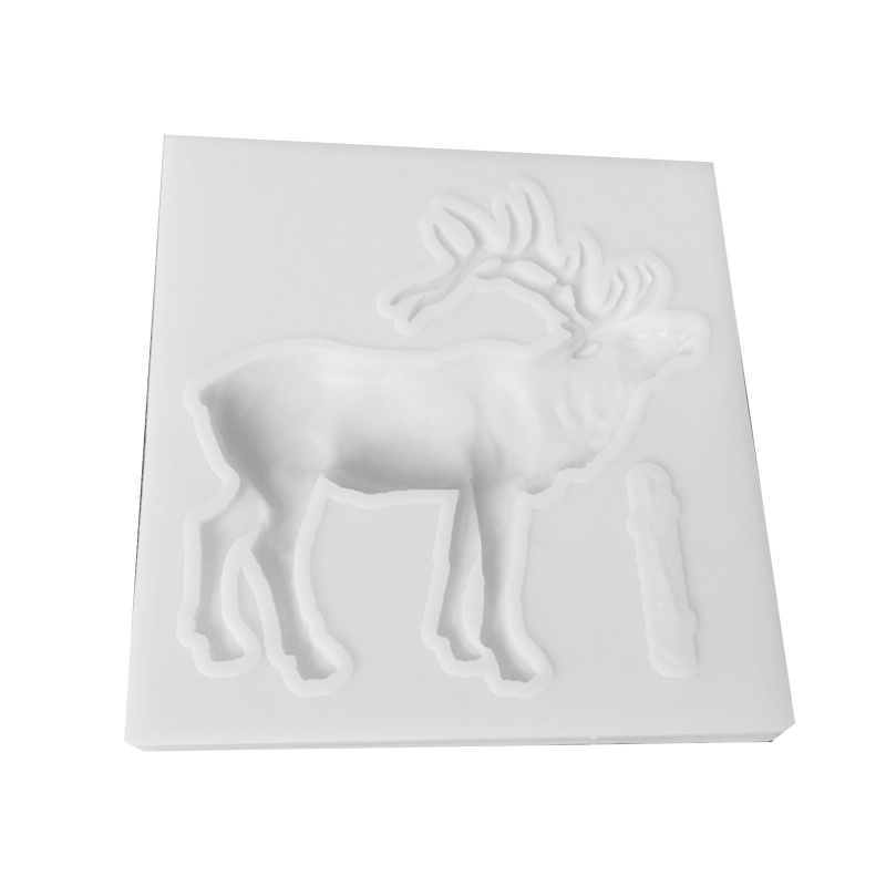 Alat Cetakan Kue Biskuit Model Kartun Rusa Natal Untuk Dekorasi Ulang Tahun