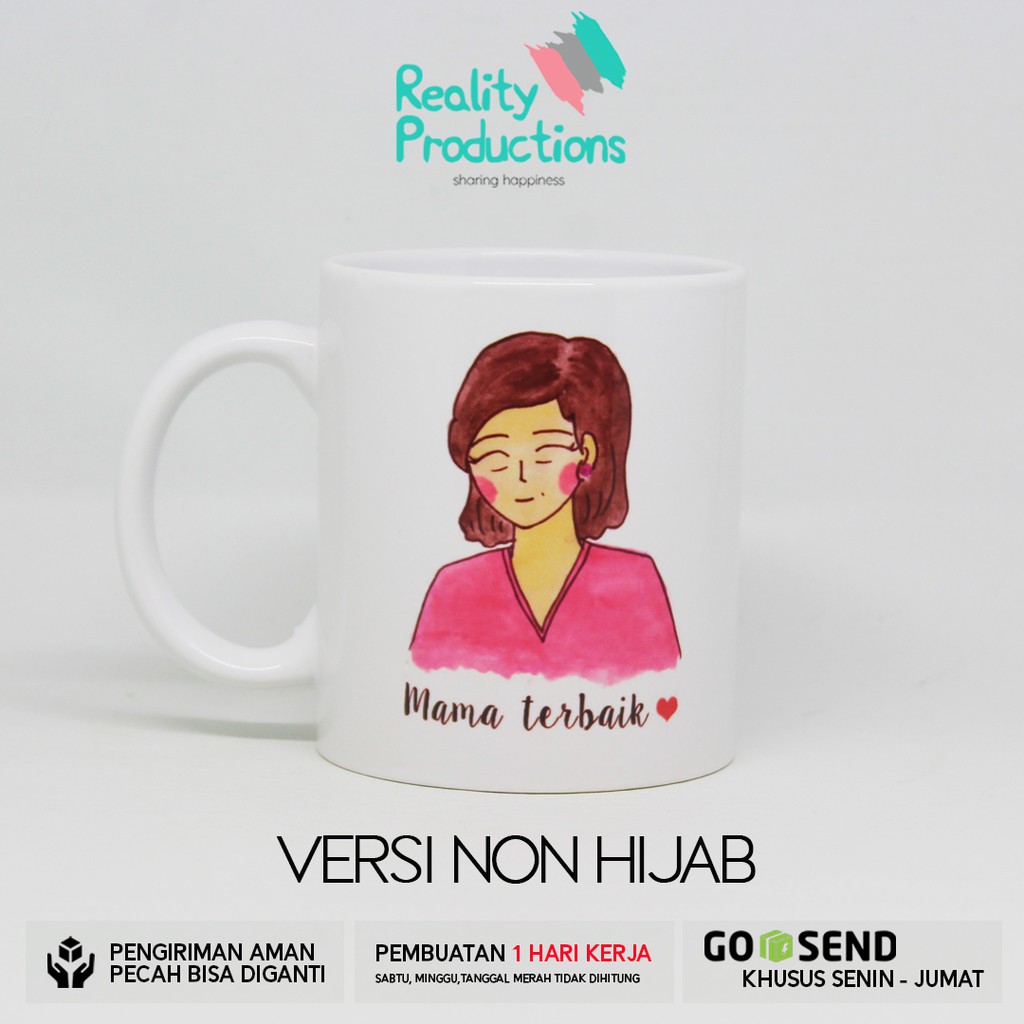 Mug Mama Terbaik untuk Kado Ibu