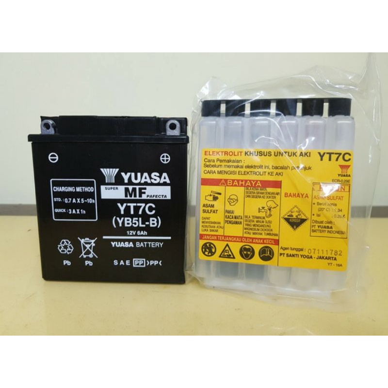 AKI MOTOR VESPA CORSA MATIC EXCLUSIVE BOSSOWA YUASA YT7C