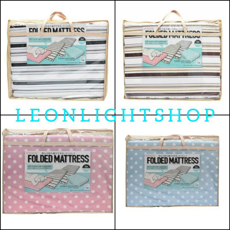 ACE HARDWARE KASUR LIPAT ARTHOME 75x175CM/KASUR PIKNIK/KASUR TRAVELING/ KASUR SANTAI/FOLDED MATRASS